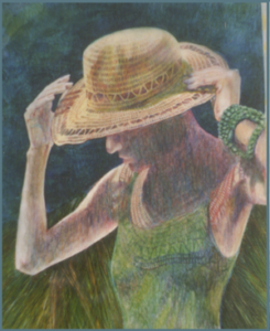 Girl with Sunhat